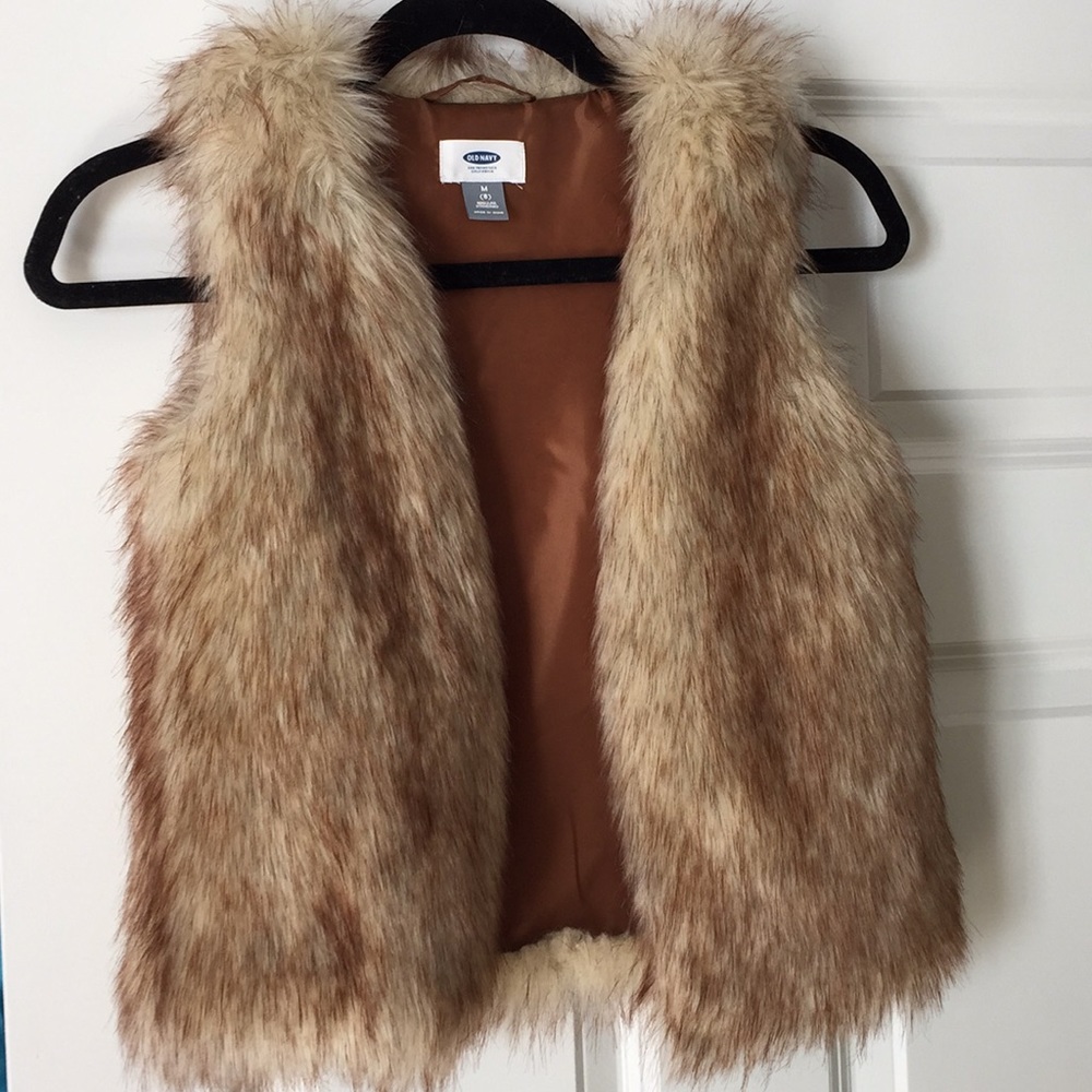Girls Fur Vest